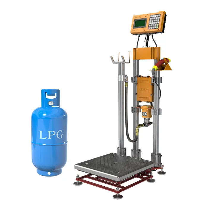 XIANGKANG 220V Electric LPG Gas Cylinder Filling Scale Max. Weighing Capacity 180KG