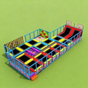 Equipo Comercial para <span class=keywords><strong>Parque</strong></span> <span class=keywords><strong>de</strong></span> Trampolines con Red <span class=keywords><strong>de</strong></span> Seguridad, Piscina <span class=keywords><strong>de</strong></span> Pelotas, Cama Elástica <span class=keywords><strong>de</strong></span> Tamaño Personalizable para <span class=keywords><strong>Parque</strong></span> <span class=keywords><strong>de</strong></span> Diversiones Interior - Product Image 4