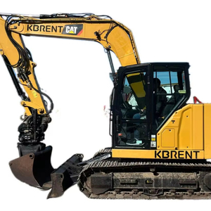 2025 faibles heures de travail Caterpillar CAT 307.5 pelleteuse d'occasion 7 tonnes mini pelles sur chenilles utilisées par ferme sur Offre Spéciale - Product Image 1