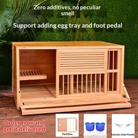 Nichoir en bois pour pigeons, cage d'élevage pour pigeons de course, fournitures de nidification pour colombiers, nichoir écologique pour l'élevage des pigeons