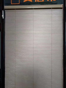 Volets anti-tempête manuels encastrés modernes et simples, volets roulants extérieurs anti-ouragan, stores verticaux pour hôtels en PVC et alliage d'aluminium - Product Image 6