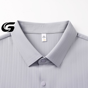 <span class=keywords><strong>Polo</strong></span> Estiva Traspirante di Alta Qualità in Grigio, <span class=keywords><strong>Taglie</strong></span> Grandi, Vendita all'Ingrosso - Product Image 3