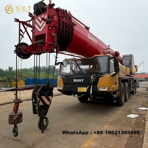 รถเครนบรรทุกมือสอง SANY STC800C6-8 เครนเคลื่อนที่ 80 ตัน พร้อมบูมหลัก 60 เมตร แขนยืด 17.5 เมตร - Product Image 1