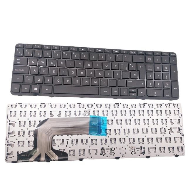 Spanish Keyboard Combo for HP Pavilion Laptop for Models 15-e 15-n 250 G3 255 G3 256 G3 Brand New Laptop Parts