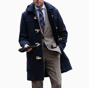 Vêtements pour hommes populaires en Europe et en Amérique, nouveaux manteaux longs décontractés rétro pour hommes - Product Image 5