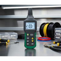 Localizador de Fallas en Cables y Alambres Digitales MS6818, Detector de Tuberías Metálicas, Medidor de Prueba AC/DC 12~400V