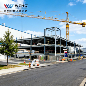 Net-Zero Steel Car Park Building <b>Solar</b>-roof Compatible Parking Structure Energy-<b>generation</b> Ready Carbon-neutral Pathway Suppo - Product Image 1