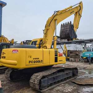 Gran oferta, excavadora Komatsu PC200LC usada, buenas condiciones, bajas horas de trabajo, Motor de motor central, capacidad de 20 toneladas, de segunda mano - Product Image 1