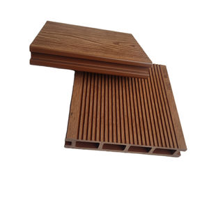 Hisoa WPC-Aislamiento térmico para exteriores, tablero <span class=keywords><strong>de</strong></span> cubierta Exterior <span class=keywords><strong>de</strong></span> WPC en relieve 3D, compuesto <span class=keywords><strong>de</strong></span> <span class=keywords><strong>madera</strong></span> y plástico, para suelo, valla, listón - Product Image 3