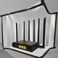 Router Nirkabel 4G LTE dengan Kartu SIM dan 4 Port LAN Modem Cat4 Cat6 Cat12 Dual Band 2.4G+5.8G Wifi Router Cpe Jaringan Daya Tinggi