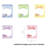 Sacs de rangement et de présentation pour badges, étuis de protection style bonbon et organiseurs de cadeaux