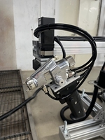 Robot de pulvérisation automatique IA pour peinture, équipement en alliage d'aluminium, pistolet de pulvérisation pour chromage, cœur en plastique, facile à utiliser, prix compétitif