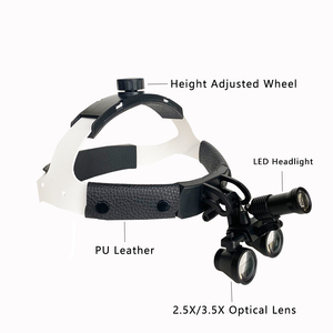 Loupe de phare dentaire Led lampe frontale médicale rechargeable lampe frontale de fonctionnement réglable à haute intensité lampe frontale pour orl Examinati - Product Image 2