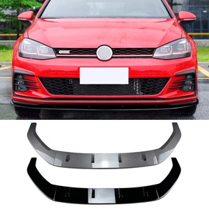 สปลิตเตอร์กันชนหน้า  ลิปกันชนหน้า  ชุดแต่งสปอยเลอร์ป้องกัน สำหรับรถยนต์ VW Golf MK7.5 GTI R ปี 2017-2019 ชุดแต่งตัวถังรถยนต์ - Product Image 1