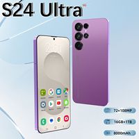 Smartphones 5G S24 Ultra à prix avantageux, téléphone Android 16G+1TB HD, double SIM, version mondiale débloquée pour S24 Ultra