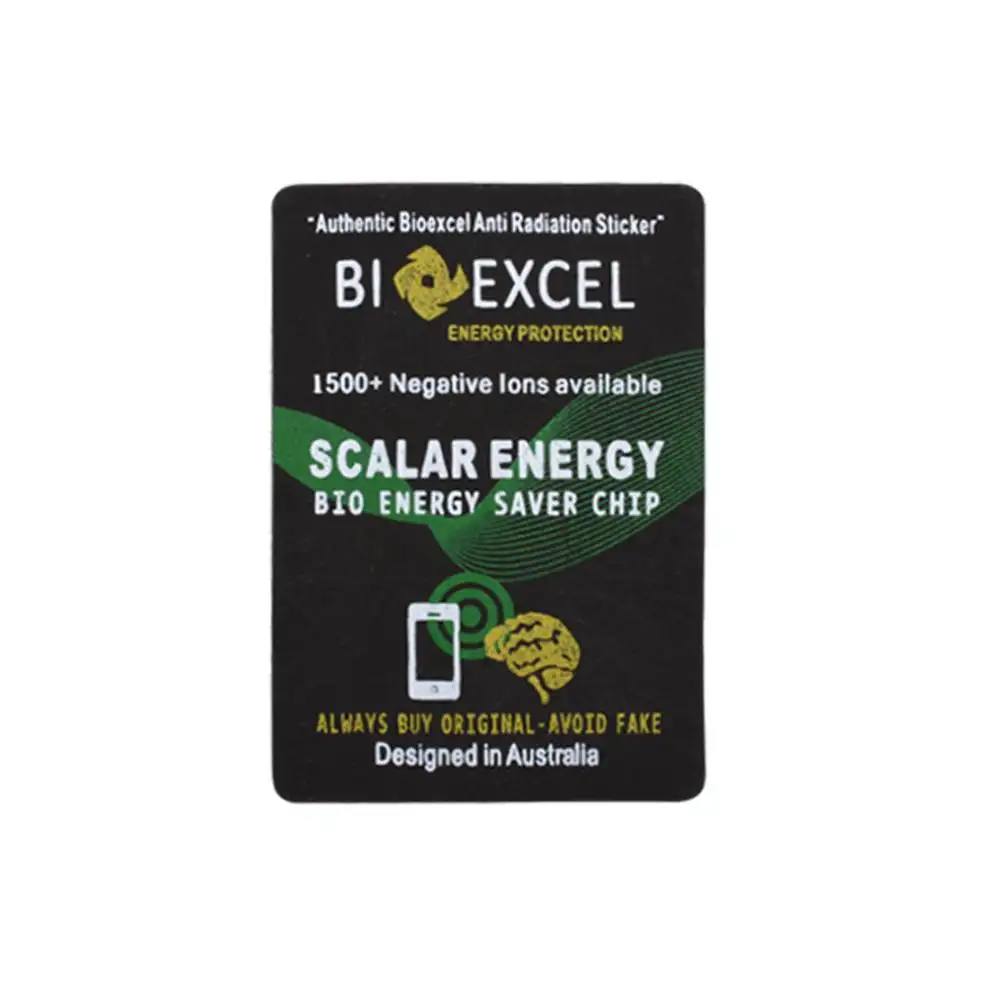 BioExcel Scalar Energy Anti Radiation Negative Ion Sticker