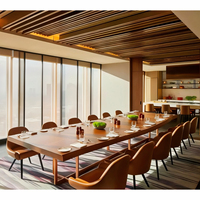 Modernes Design Massivholz-Restaurantmöbel-Set für Fast Food & Cafeteria, für Hotels & Schlafzimmer