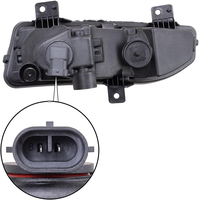 Kit de Luces Antiniebla Delanteras para Nissan Versa Note Rogue X-Trail T32 Qashqai Kicks, Conjunto de Faros Antiniebla de Repuesto 26150-8995A 26155-8995A