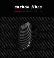 Nouvelle coque de pommeau de levier de vitesse en fibre de carbone véritable pour Audi A3/A4/A5/A6/A7/Q3/Q5/Q7/Q8/B8/B9/C7/C8, rétrofit du levier de vitesse, garantie 1 an