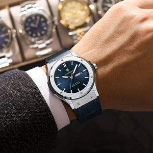 Pour POEDAGAR 952 montre à Quartz de luxe pour hommes bracelet en cuir d'origine étanche montre-bracelet lumineuse avec calendrier 20mm verre - Product Image 6