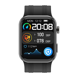 Montre connectée K2 avec ECG, pompe à air, moniteur d'oxygène sanguin, moniteur de température corporelle, moniteur de santé, tracker de fitness sportif, écran 1,95 pouces - Product Image 6