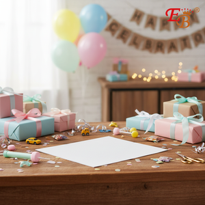ชุดกระดาษทิชชูสีขาว20 "X 26" 10ชิ้น72ชิ้น/CS สำหรับงานเลี้ยง - Product Image 3
