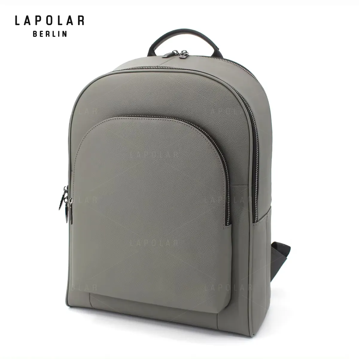 LAPOLAR yüksek kaliteli sırt çantası mikrofiber deri sırt çantası seyahat için erkekler çanta için özel logo sırt çantası