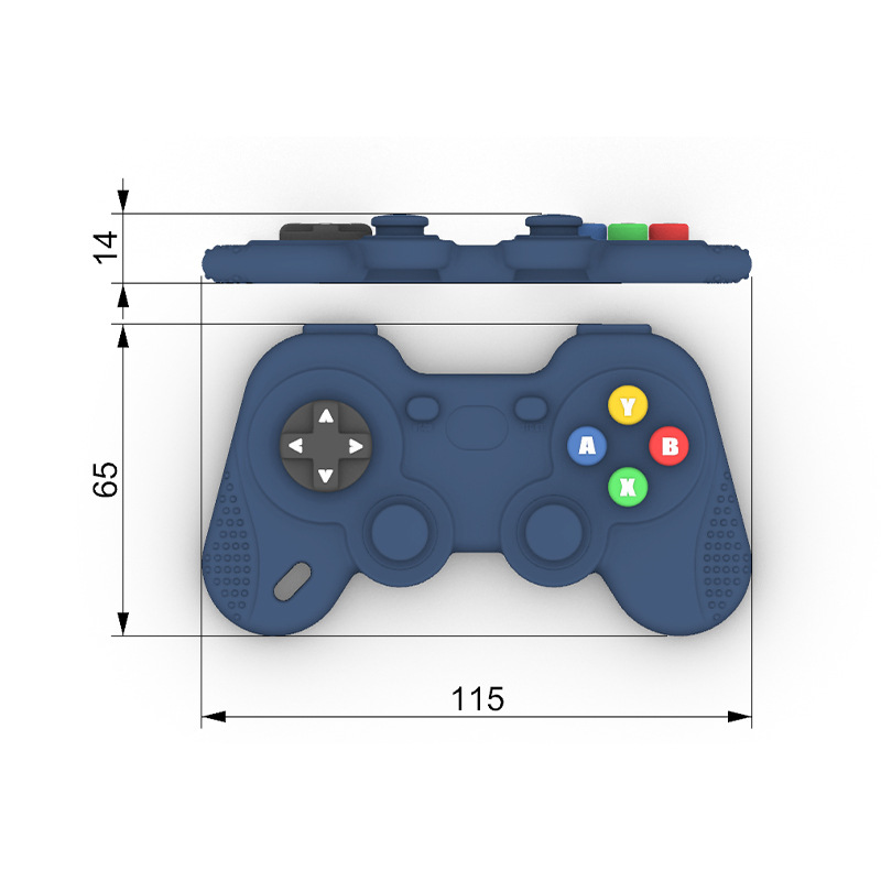 Contrôleur de jeu (bleu)