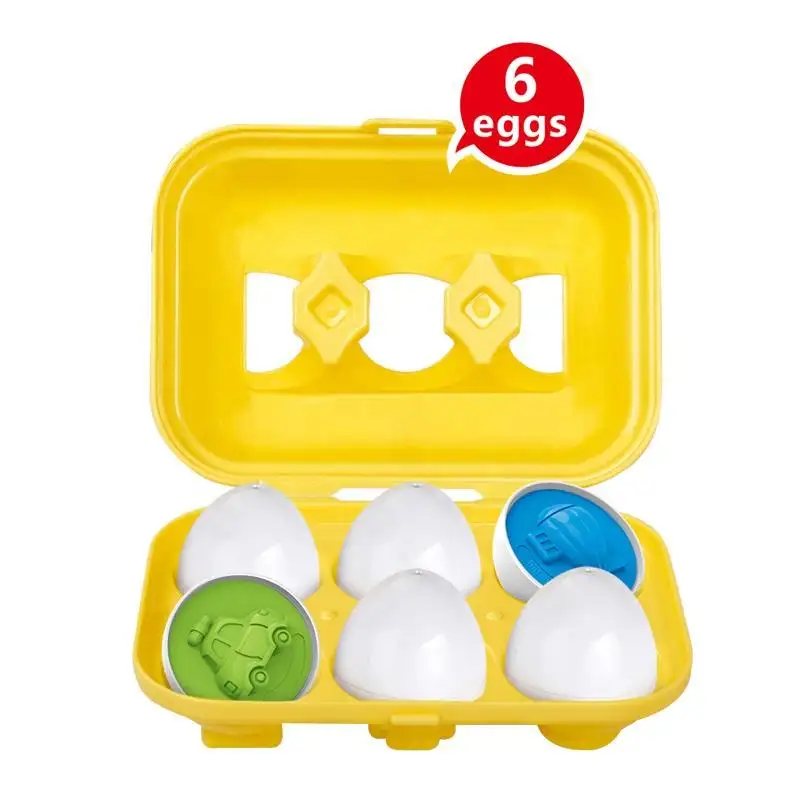Unisex yürüyor paskalya duyusal oyuncaklar 6 Pairs civciv hayvan gizlemek Sorting k sıralama müzik öğrenme eğitim sürpriz eşleşen yumurta