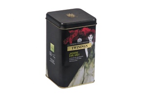 La fenêtre transparente de boîte de bidon de <span class=keywords><strong>thé</strong></span> de <span class=keywords><strong>twinings</strong></span> de cube carré sur le couvercle peut être choisie - Product Image 3
