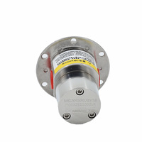 Pompe à engrenages à entraînement magnétique en acier inoxydable 316L, 24V DC, 80W, 5 bars, tête de micro-pompe pour machine à café, extracteur d'espresso, qualité alimentaire