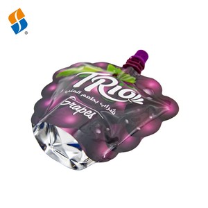 Feiao personalizado impreso Jelly jugo licor agua bebida pie <span class=keywords><strong>Mini</strong></span> troquelado líquido recarga paquete bolsa de plástico Stand up Spout bolsa - Product Image 3