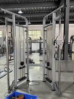 Appareil de fitness professionnel FTS Glide Functional Trainer à double poulie réglable pour la croisement de câbles, idéal pour les clubs de sport