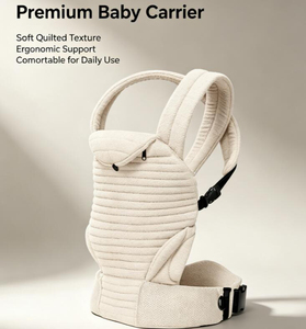 Porte-bébé Premium Ergonomique pour Nouveau-né et Tout-petit avec Poches – Écharpe de Portage Confortable Mains Libres - Product Image 2