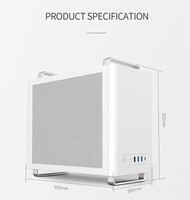 SOEYI Minimalism One Piece Molding Technology PC Case 0.8mm Thick Spcc PC Cabinet Wholesales Matx Mid Tower 320 Computer case