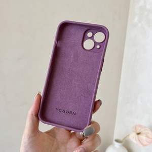 Kẹo Màu Chất Lỏng Silicone Điện Thoại Di Động Trường Hợp Đối Với iPhone 16 Pro Max Lớn lên Dễ Dàng Làm Sạch Chống Sốc Trường Hợp Điện Thoại - Product Image 4