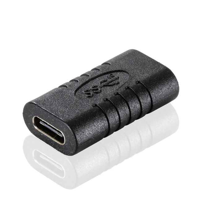 Factory Direct Small Wholesale 100W 10G Type-C Usbc Extender USB C Female to Female Adapter.