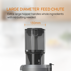 Presse-agrumes à froid domestique SJ-029 Presse-agrumes lent commercial à moteur électrique grande <span class=keywords><strong>goulotte</strong></span> d'alimentation <span class=keywords><strong>pour</strong></span> extraire les fruits - Product Image 2