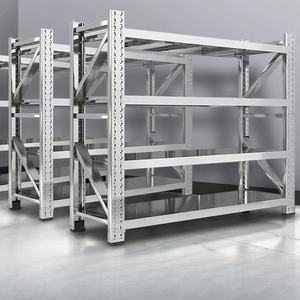 스테인레스 스틸 랙 콜드 스토리지 랙 상업용 다단계 조정 가능한 스토리지 랙 창고 선반 - Product Image 1