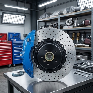 Kit <span class=keywords><strong>de</strong></span> gros freins auto en aluminium avec logo personnalisé avec étrier <span class=keywords><strong>de</strong></span> <span class=keywords><strong>frein</strong></span> à disque <span class=keywords><strong>de</strong></span> 355mm 380mm Kit sport modifié 6 pot - Product Image 5