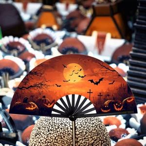 Abanico de Bambú Impreso a Todo Color de 33 cm, Abanico Plegable con Logotipo Personalizado, Cantidad Mínima de Pedido para Ocasiones Navideñas - Product Image 6