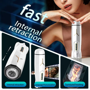 Masturbatore Automatico Telescopico Intelligente con Reazione Rapida, Coppa per Masturbazione Vaginale, Giocattolo Sessuale per Adulti - Product Image 1