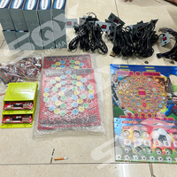 Hot S-Lot SQX Zuid-Amerikaans Afrikaans Fruit King 5 Mario voor Arcade Game Machine DIY Kit Metaal Engels 110/220V 1 Jaar Garantie