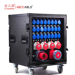 กล่องจ่ายไฟแบบกำหนดเอง 63A IP67 IP65 5 ขา 36 ช่อง 16A ปลั๊ก EU 4 ทาง 32A 5 ขา ช่องเข้าและออก 5 ขา ช่องเข้าและออก 5 ขา - Product Image 3