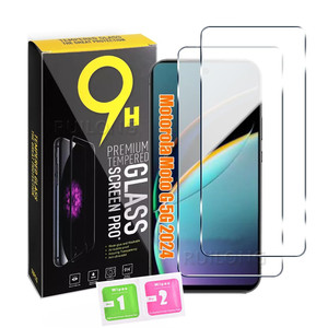 Protection d'écran en verre trempé HD transparente compatible avec les coques pour Motorola G Power 5G 2025 Moto Stylus 2026 Play Vente directe usine - Product Image 1