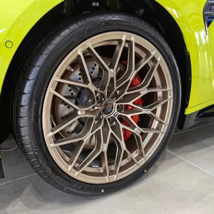 Rines de Aleación de Oro 6061T6 Forjados a Medida, 5x120/5x112/5x114.3, para Autos <span class=keywords><strong>BMW</strong></span> M3 M4 <span class=keywords><strong>M8</strong></span>, 18 19 20 21 <span class=keywords><strong>22</strong></span> 24 Pulgadas - Product Image 3