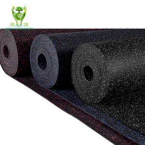 Terrain de jeu intérieur rouleau de gymnastique en <span class=keywords><strong>caoutchouc</strong></span> EPDM brillant et carrelage durable plus longtemps en utilisant la durée de vie 5mm d'épaisseur EPDM Sports - Product Image 1