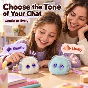 Juguete Interactivo de Conejito con IA Recargable, para Práctica de Idiomas, Cuentos, Compañero de Educación Temprana, Material para Jardín de Niños - Product Image 4