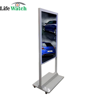 Panel LCD de 43 Pulgadas con Sistema Operativo Android, Control en la Nube, Alto Brillo, Señalización Digital para Escaparates y Promociones en Centros Comerciales