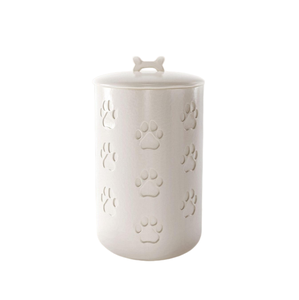 Urne commémorative en céramique pour animaux de compagnie, design mignon pour cendres de chat et de chien, conteneur de crémation, cadeau souvenir - Product Image 1